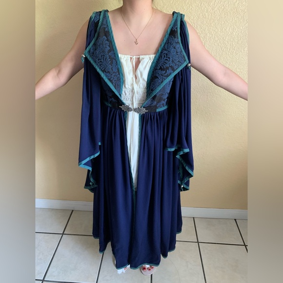 Rare Moresca Renaissance Over-gown - Picture 8 of 15